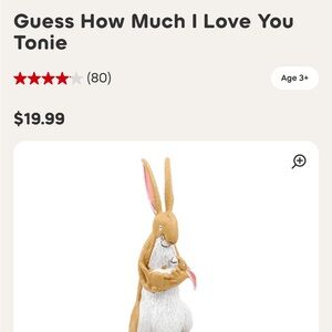 Guess How Much I Love You Tonie